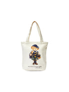Borsa a spalla per bambina Polo Ralph Lauren Kids bianca con motivo Polo Bear 9AR021 J9G Ralph Lauren kids 