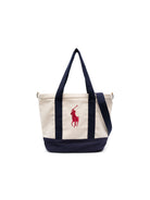 Borsa per bambini Polo Ralph Lauren Kids multicolore con caratteristico motivo Polo Pony 9AR023 BDF Ralph Lauren kids 