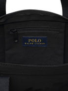 Borsa per bambini Polo Ralph Lauren Kids nera con caratteristico motivo Polo Pony ricamato 9AR023 GAZ Ralph Lauren kids 