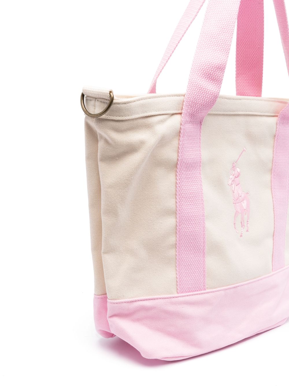 Borsa per bambina Polo Ralph Lauren Kids multicolore con caratteristico motivo Polo Pony 9AR023 W2Q Ralph Lauren kids 