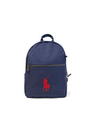 Zaino per bambino Polo Ralph Lauren Kids blu con caratteristico motivo Polo Pony 9AR071 BVC Ralph Lauren kids 