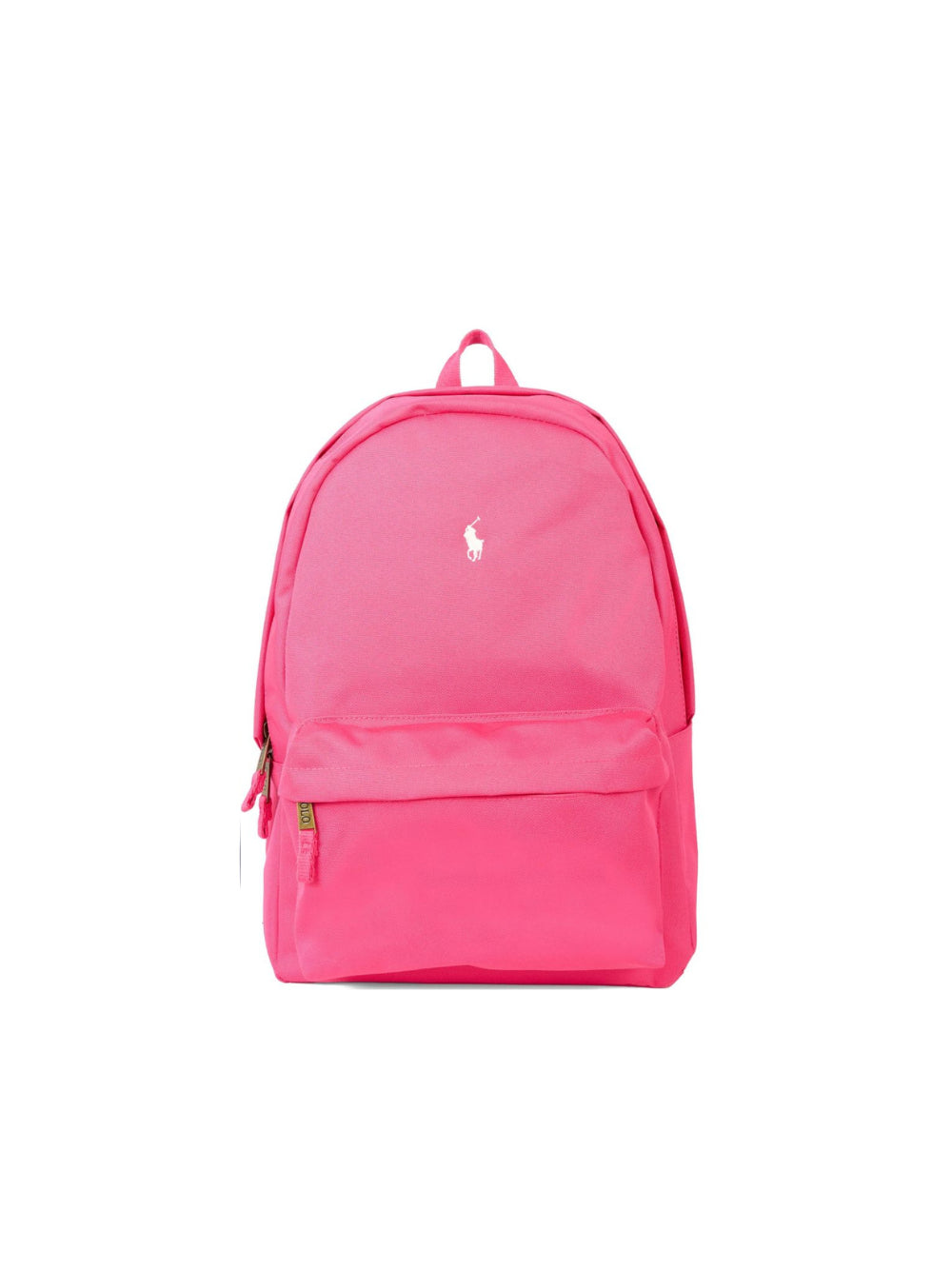 Zaino per bambina Polo Ralph Lauren Kids fucsia con logo ricamato sul davanti 9AR151 ADP Ralph Lauren kids 