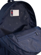 Zaino per bambini Ralph Lauren Kids blu navy con stampa logo sul davanti 9AR151 BVC Ralph Lauren kids 