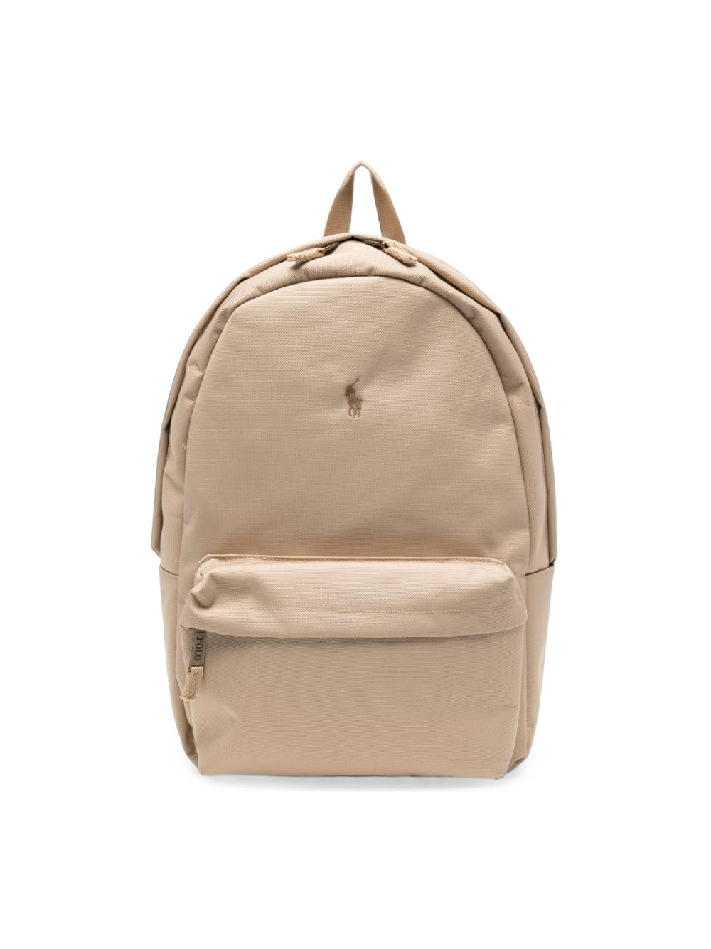 Zaino per bambini Ralph Lauren Kids beige con logo ricamato sul davanti 9AR151 X78 Ralph Lauren kids 