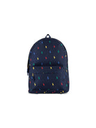 Zaino per bambini Polo Ralph Lauren Kids blu con caratteristico motivo Polo Pony all-over 9AR153 BCV Ralph Lauren kids 