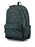 Zaino per bambini Polo Ralph Lauren Kids verde con motivo Polo Pony all-over 9AR153 ECF Ralph Lauren kids 