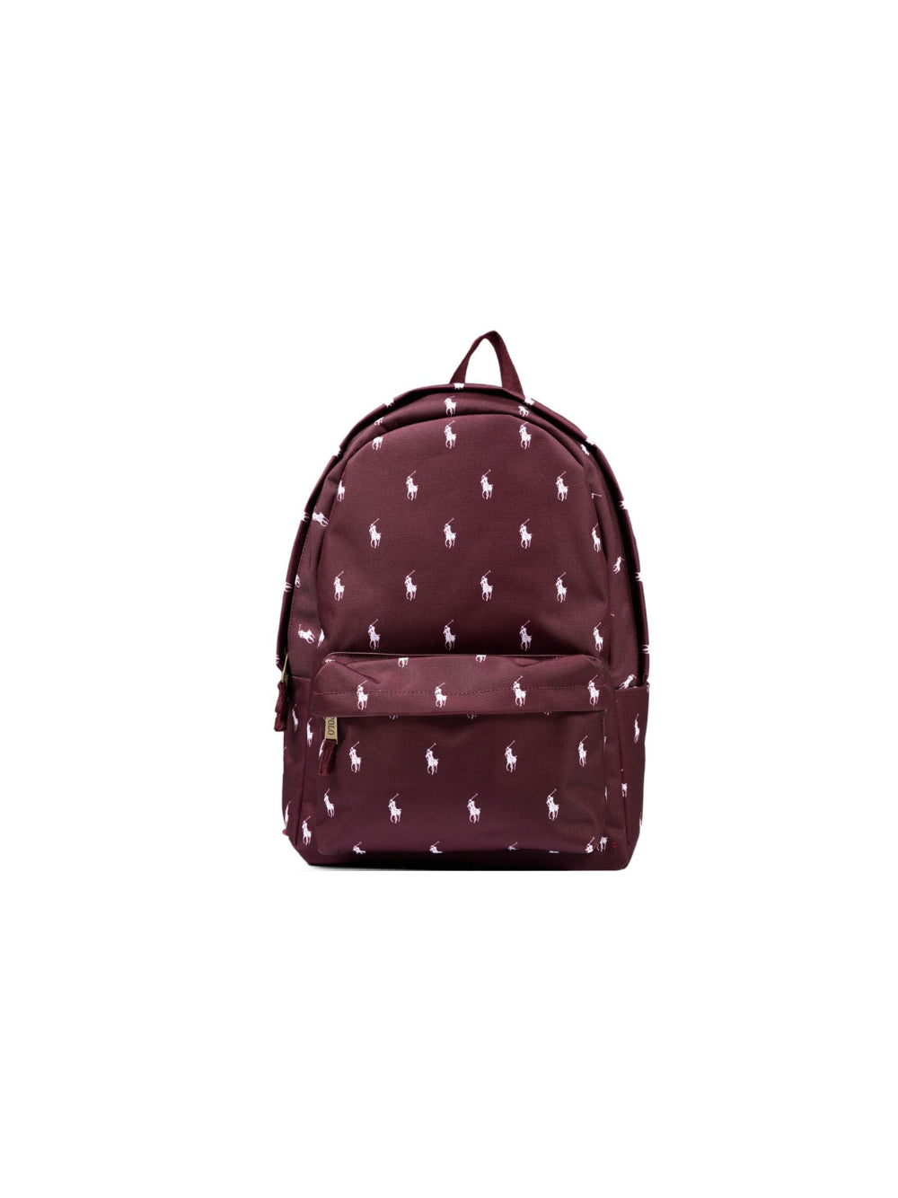 Zaino per bambini Polo Ralph Lauren Kids marrone con motivo Polo Pony all-over 9AR153 R4S Ralph Lauren kids 