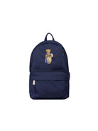 Zaino per bambini Polo Ralph Lauren Kids blu con ricamo Teddy Bear sul davanti 9AR173 BK9 Ralph Lauren kids 