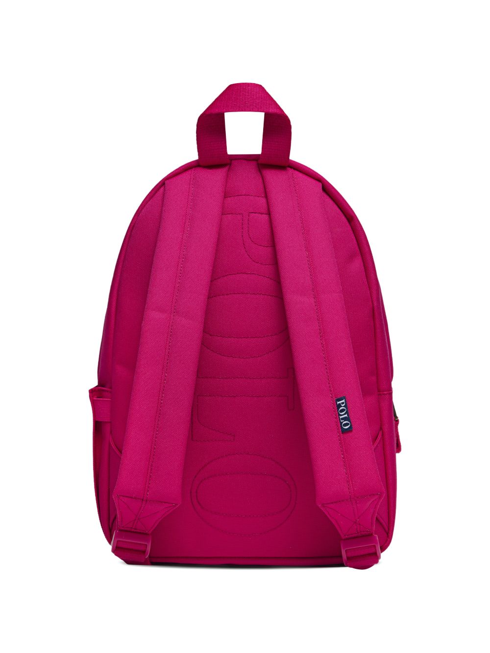 Zaino per bambina Polo Ralph Lauren Kids fucsia con ricamo Polo Pony 9AR187 ADP Ralph Lauren kids 