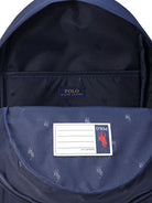 Zaino per bambino Polo Ralph Lauren Kids blu con ricamo Polo Pony 9AR187 BCV Ralph Lauren kids 