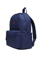 Zaino per bambino Polo Ralph Lauren Kids blu con ricamo Polo Pony 9AR187 BCV Ralph Lauren kids 