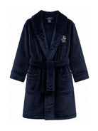 Vestaglia per bambino Polo Ralph Lauren Kids blu con motivo Polo Bear P0042 BCV Ralph Lauren kids 