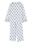 Pigiama per bambini Polo Ralph Lauren Kids azzurro Polo Bear con monogramma P0149 W2O Ralph Lauren kids 