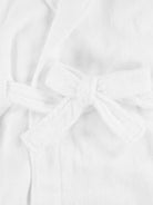 Accappatoio per bambini Polo Ralph Lauren Kids bianco con motivo Polo Pony P0188 001 Ralph Lauren kids 