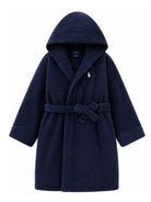 Accappatoio per bambini Polo Ralph Lauren Kids blu con motivo Polo Pony P0188 BK9 Ralph Lauren kids 