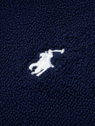 Accappatoio per bambini Polo Ralph Lauren Kids blu con motivo Polo Pony P0188 BK9 Ralph Lauren kids 