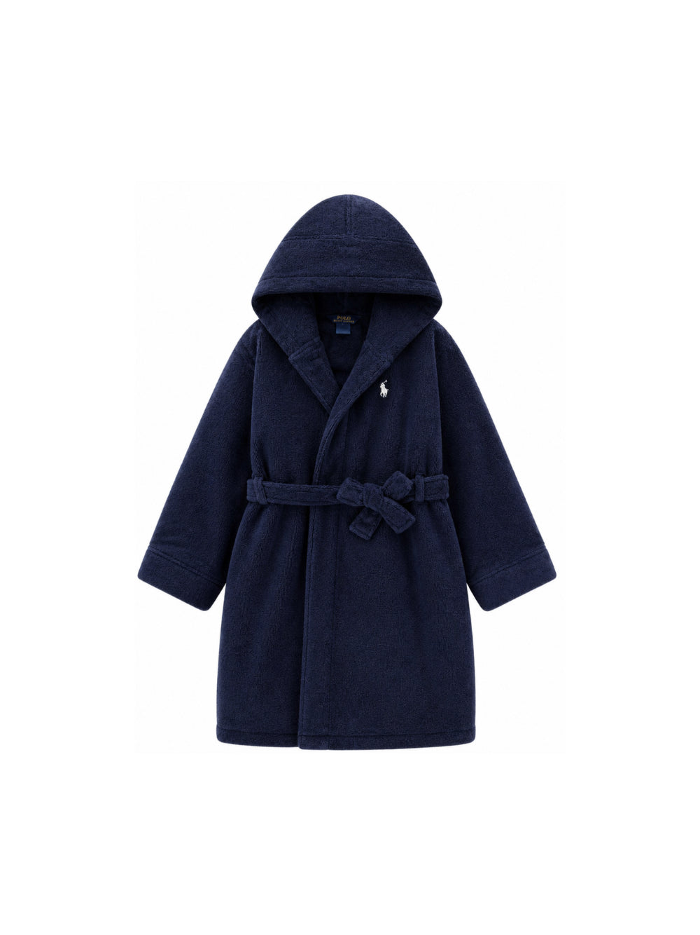 Accappatoio per bambini Polo Ralph Lauren Kids blu con motivo Polo Pony P0188 BK9 Ralph Lauren kids 