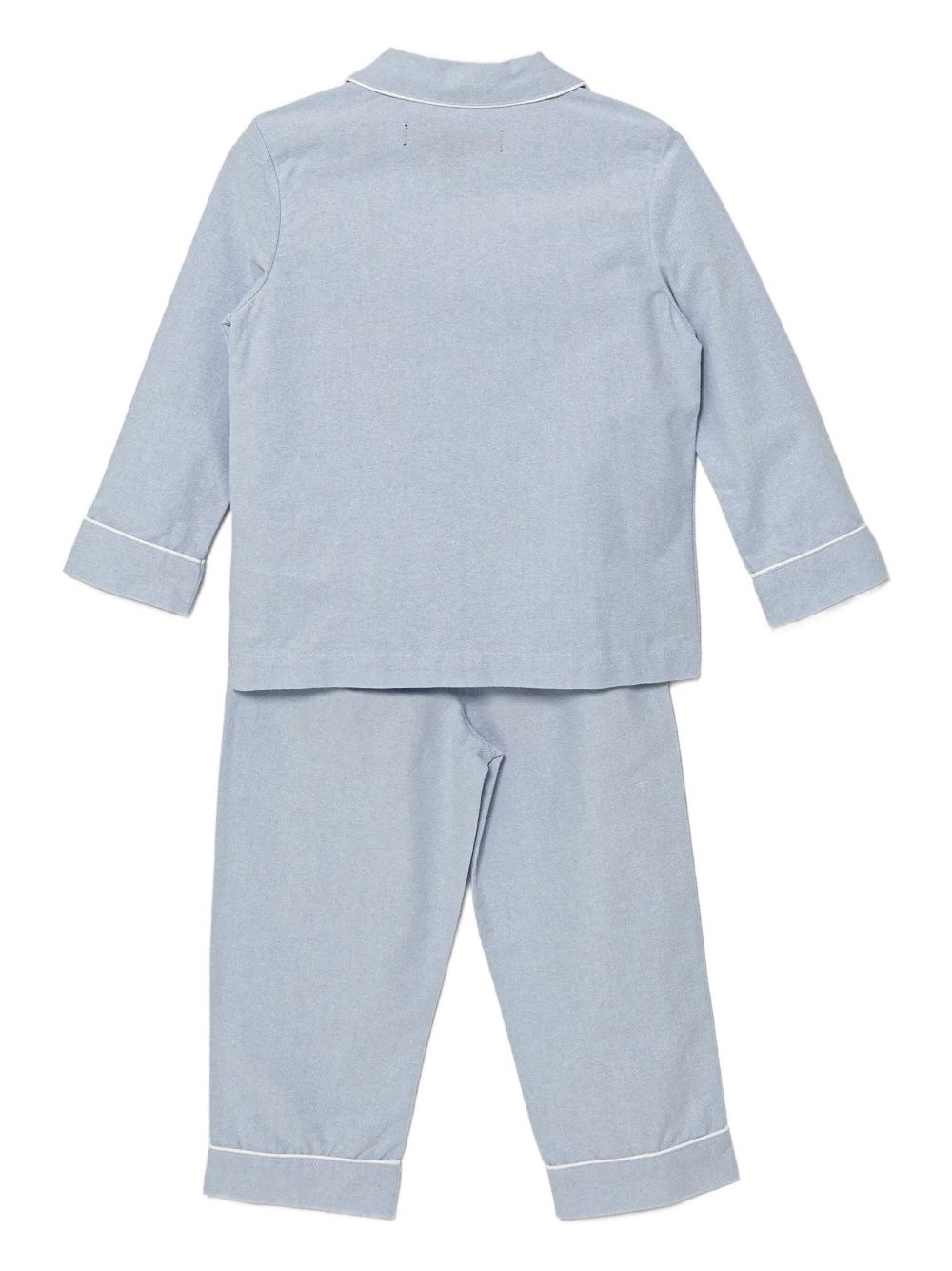 Pigiama per bambino Polo Ralph Lauren Kids azzurro con dettaglio ricamato P0193 BGI Ralph Lauren kids 