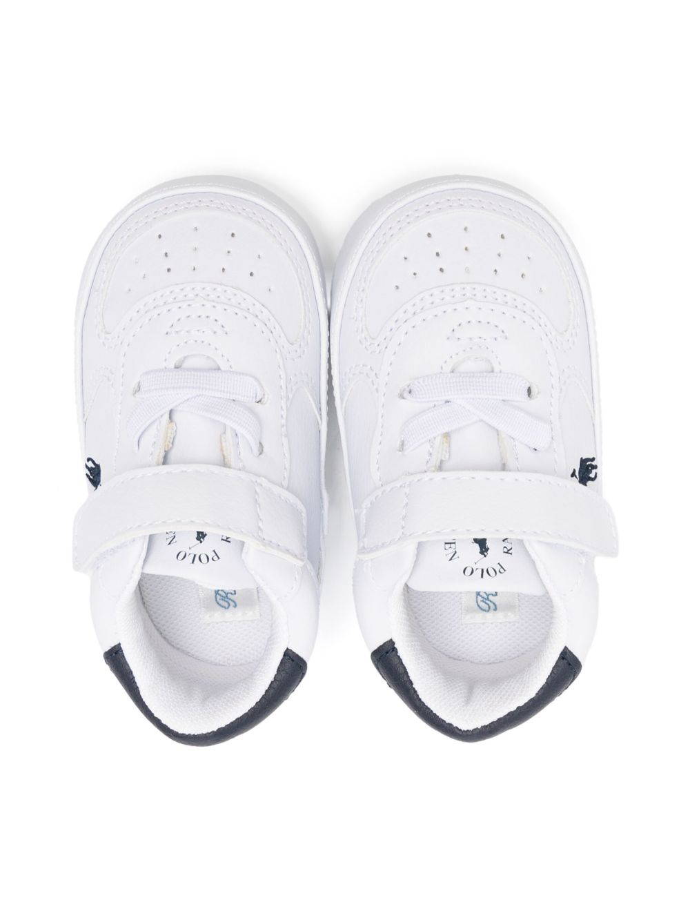 Sneakers per neonato Polo Ralph Lauren Kids bianche con logo RL02367103 WHITE Ralph Lauren kids 