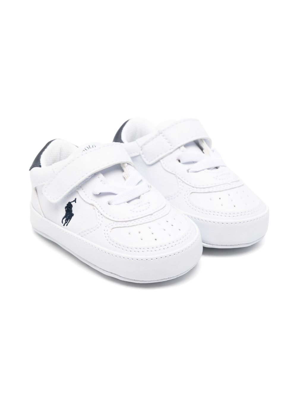 Sneakers per neonato Polo Ralph Lauren Kids bianche con logo RL02367103 WHITE Ralph Lauren kids 