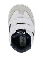 Sneakers Heritage Court III per neonato Polo Ralph Lauren Kids bianche con strappo RL03387101 WHITE Ralph Lauren kids 