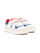 Sneakers per bambino Polo Ralph Lauren Kids bianche con chiusure a strappo RL03405101 WHITE Ralph Lauren kids 