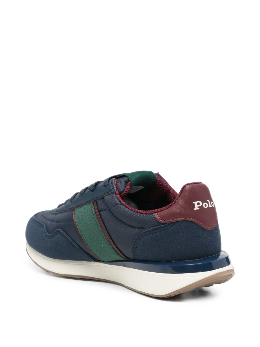 Sneakers per bambino Polo Ralph Lauren Kids blu Train 89 Sport II con logo ricamato RL03943412 NAVY Ralph Lauren kids 