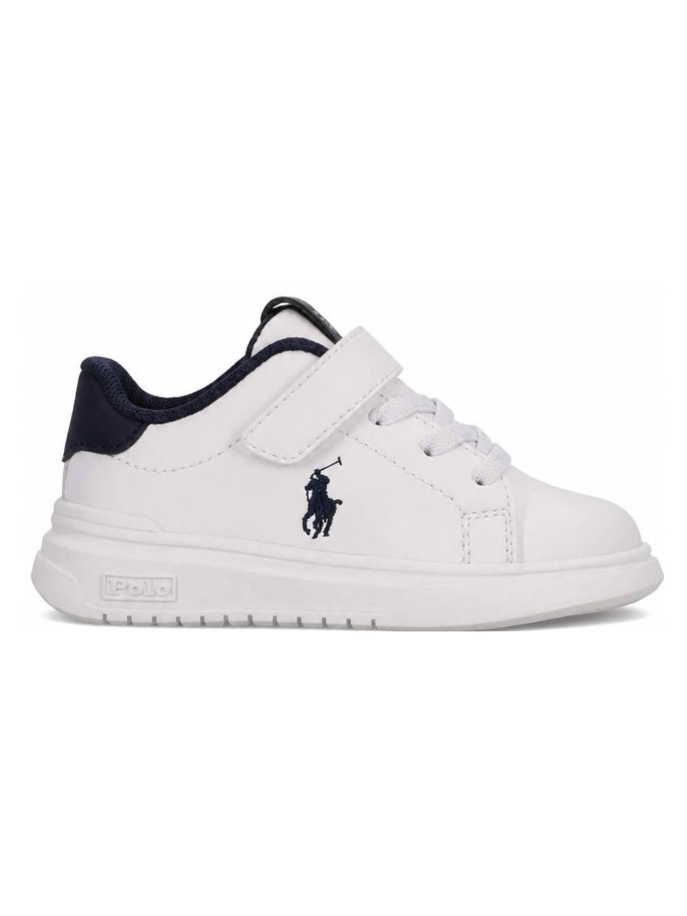 Sneakers per bambino Polo Ralph Lauren Kids bianche Heritage Court Super RL04251101 WHITE Ralph Lauren kids 