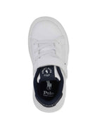 Sneakers per bambino Polo Ralph Lauren Kids bianche Heritage Court Super RL04251101 WHITE Ralph Lauren kids 