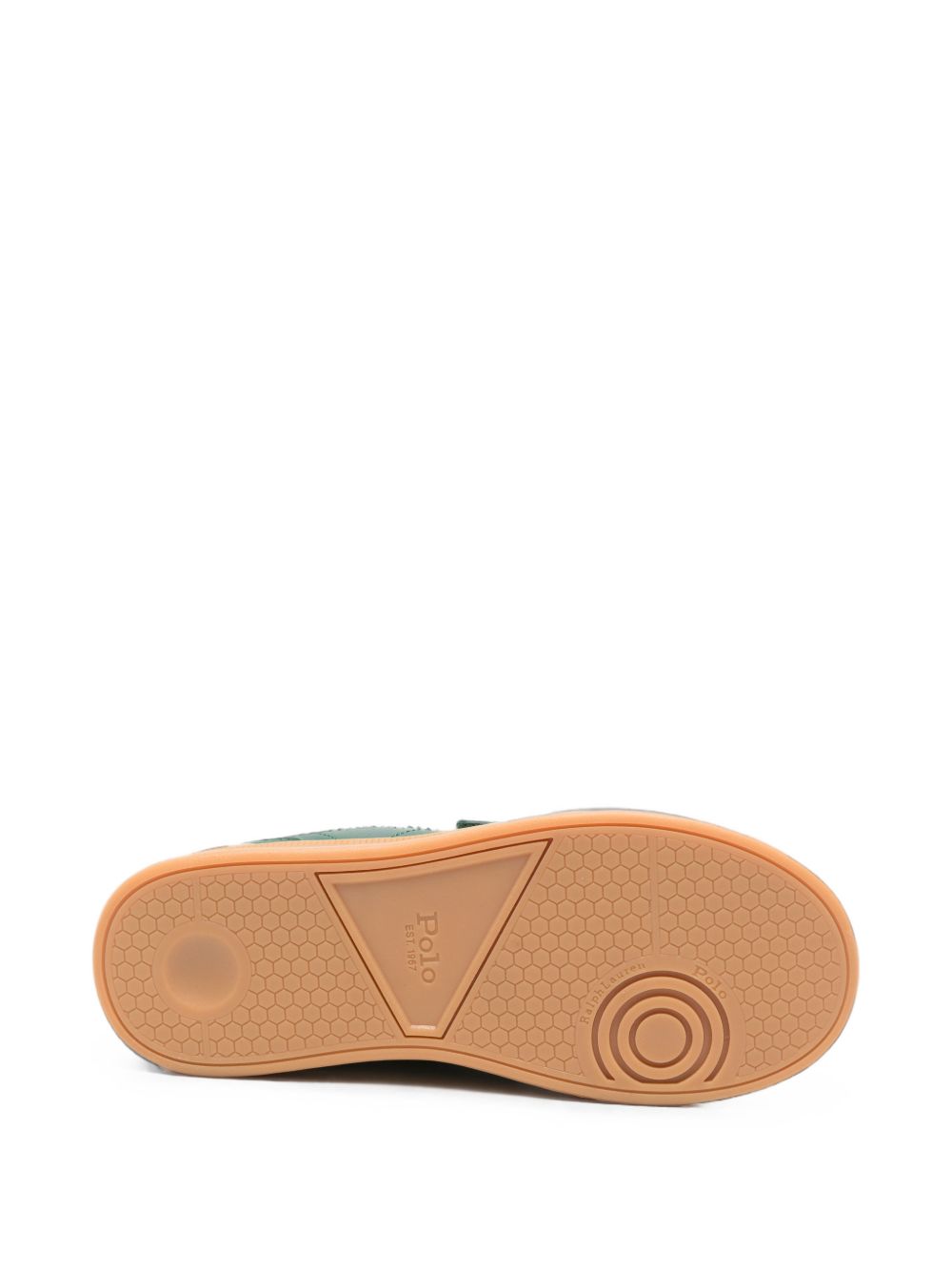 Sneakers per bambino Polo Ralph Lauren Kids verdi con ricamo logo RL05862301 GREEN Ralph Lauren kids 