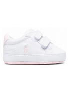 Sneakers per neonata Polo Ralph Lauren Kids bianche con motivo Polo Pony RL100733 WHITE Ralph Lauren kids 