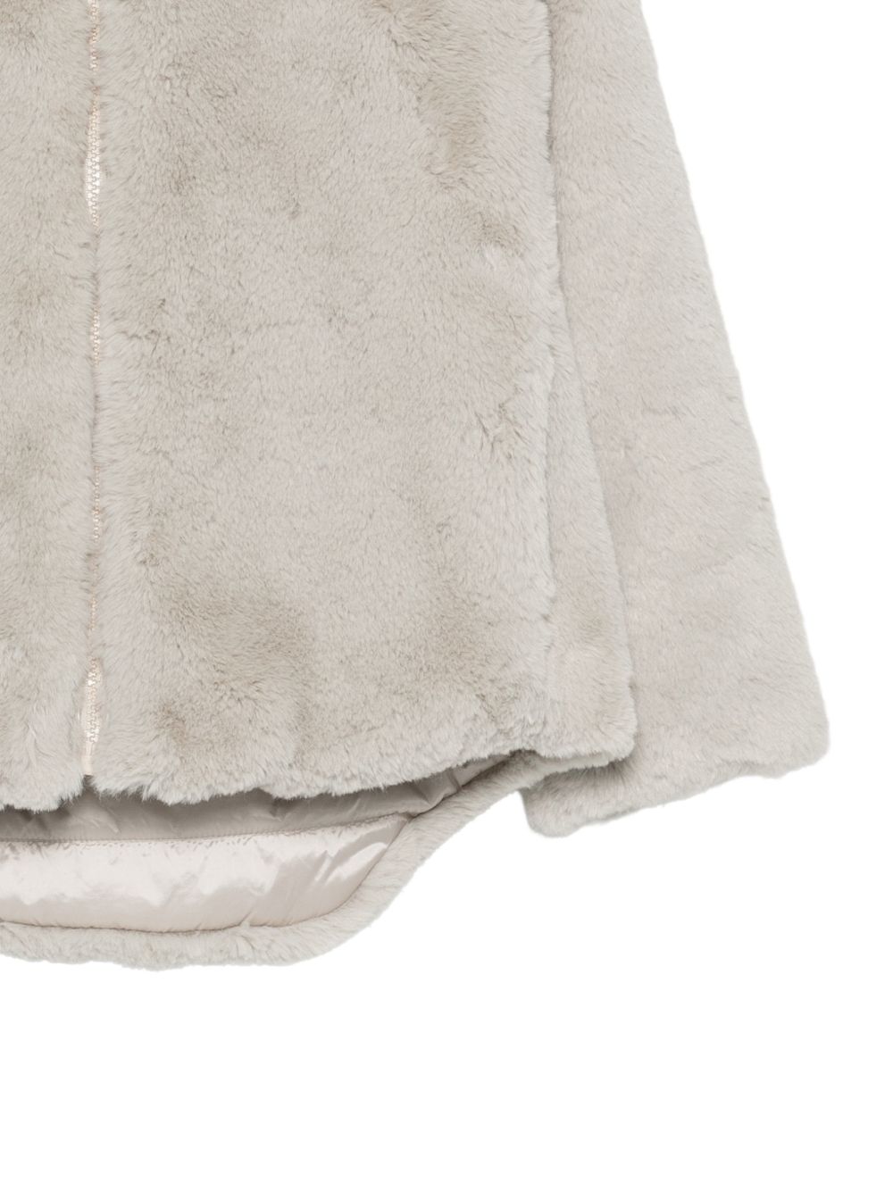 Giubbino per bambina Save The Duck Kids grigio chiaro con cappuccio J31153G FURY23 40019 SAVE THE DUCK 