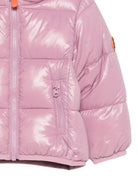Giubbino per neonata Save The Duck Kids rosa lucido con design trapuntato I33231X LOVE23 80044 SAVE THE DUCK KIDS 