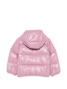 Giubbino per neonata Save The Duck Kids rosa lucido con design trapuntato I33231X LOVE23 80044 SAVE THE DUCK KIDS 