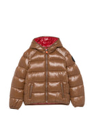 Giubbino per bambino Save The Duck Kids marrone lucido con deisgn trapuntato J31280B LOVE21 40054 SAVE THE DUCK KIDS 