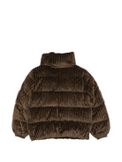 Giubbino per bambina Save The Duck Kids marrone con effetto velluto a coste J31466G COBY23 40036 SAVE THE DUCK KIDS 