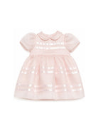 Abito per neonata Simonetta Kids rosa a maniche corte SZ1011 O0075 51E SIMONETTA KIDS 