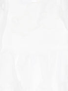 Abito per bambina Simonetta Kids bianco con dettagli floreali SZ1A80 O0075 100 SIMONETTA KIDS 