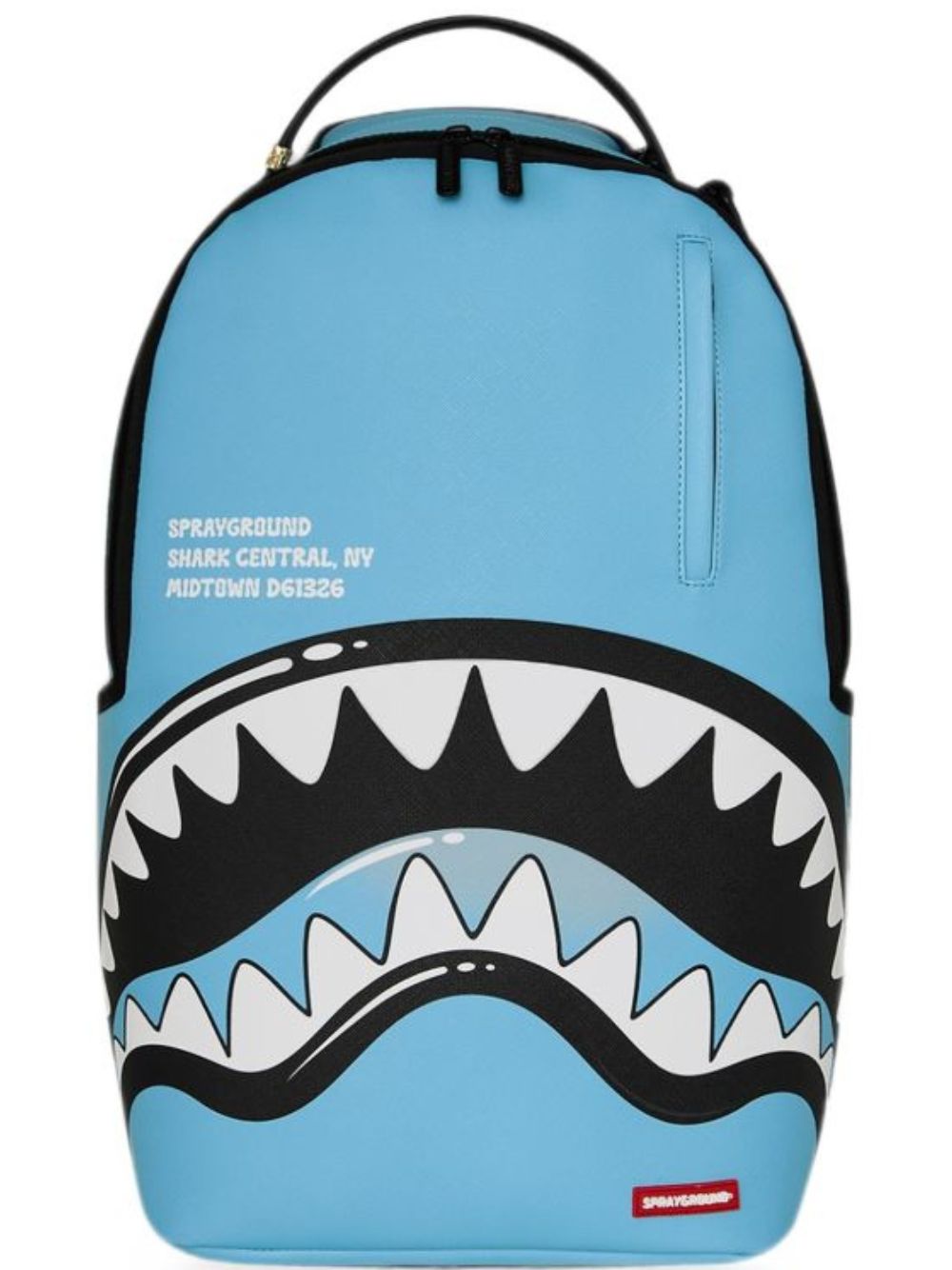 Zaino per bambino Sprayground Kids azzurro con stampa grafica shark 910B9080 NSZ SPRAYGROUND KIDS 