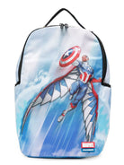Zaino per bambini Sprayground Kids x Marvel azzurro con stampa grafica Captain America 910B9125 NSZ SPRAYGROUND KIDS 