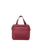 Borsa fasciatoio per neonati Stella McCartney Kids bordeaux trapuntata con tappetino per il cambio e logo TY0548 Z3652 416NE STELLA McCARTNEY KIDS 