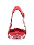 Borsa a spalla per bambina Stella McCartney Kids rossa con applicazione a stella TZ0A28 Z4148 999 STELLA McCARTNEY KIDS 