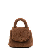 Borsa per bambina Stella McCartney Kids marrone in finta pelliccia TZ0A48 Z3237 307 STELLA McCARTNEY KIDS 