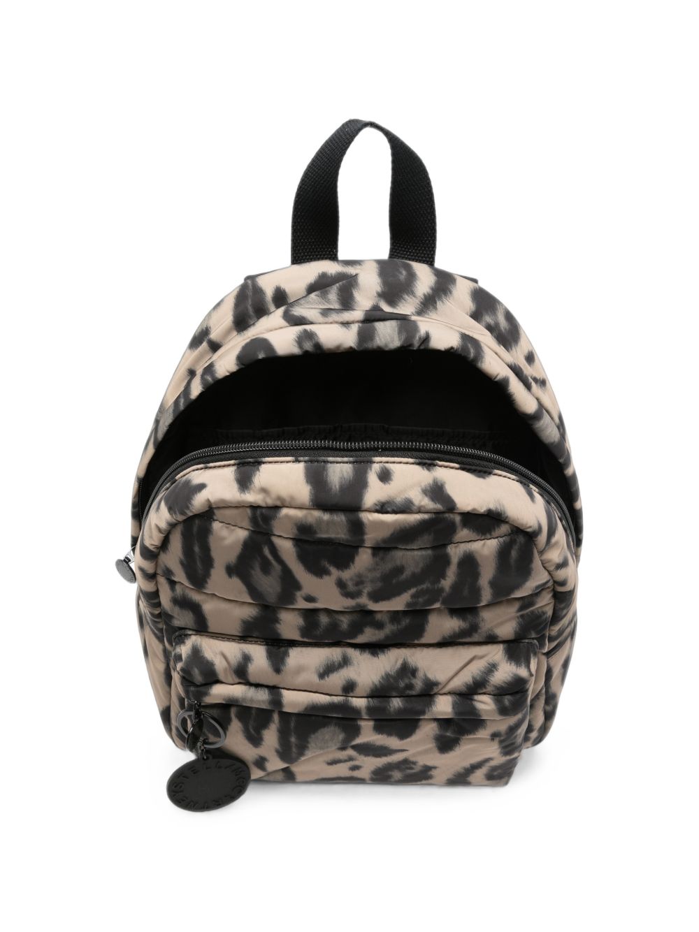 Zaino per bambina Stella McCartney Kids beige imbottito leopardato TZ0A88 Z4047 132NE STELLA McCARTNEY KIDS 