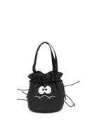 Borsa per bambina Stella McCartney Kids nera con ricamo mostro TZ0B08 Z3978 930 STELLA McCARTNEY KIDS 