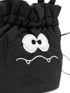 Borsa per bambina Stella McCartney Kids nera con ricamo mostro TZ0B08 Z3978 930 STELLA McCARTNEY KIDS 