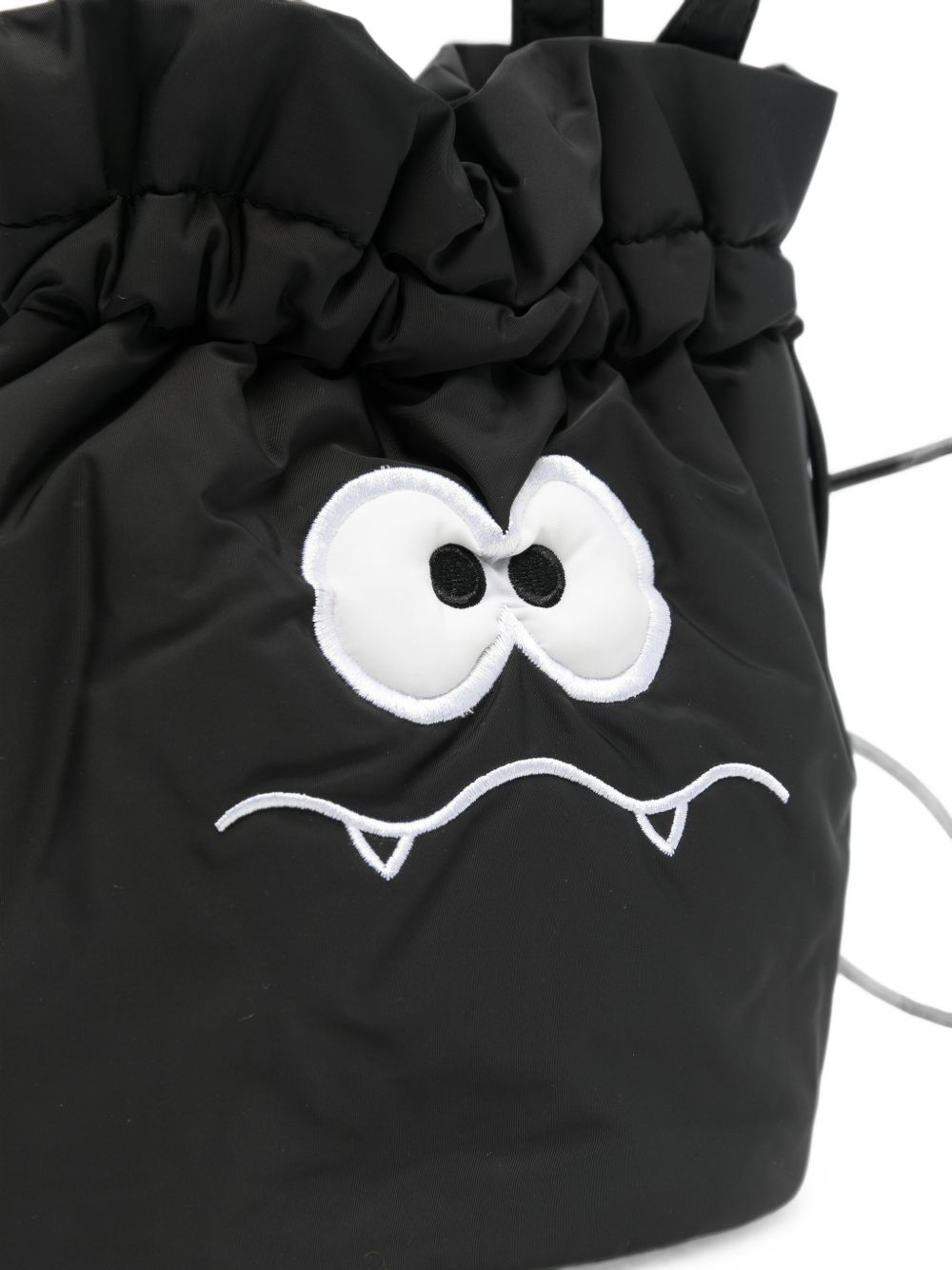 Borsa per bambina Stella McCartney Kids nera con ricamo mostro TZ0B08 Z3978 930 STELLA McCARTNEY KIDS 