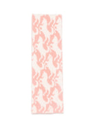 Sciarpa per bambina Stella McCartney Kids rosa con ricamo cavalli all-over TZ0B33 Z2288 999 STELLA McCARTNEY KIDS 