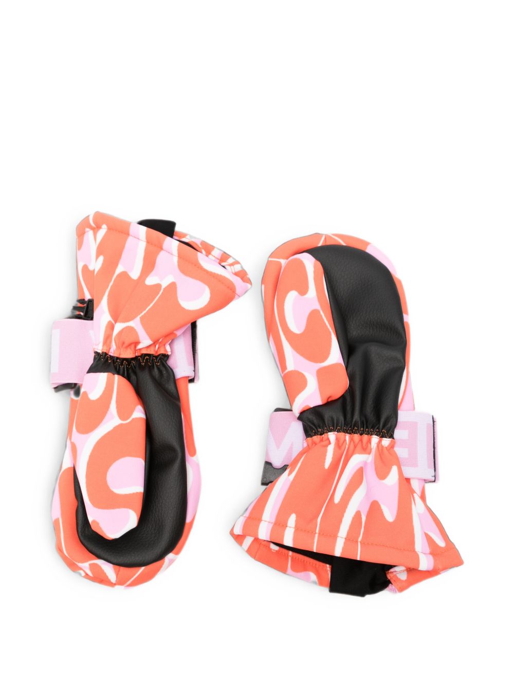 Muffole per bambina Stella McCartney Kids multicolore con stampa astratta TZ0B69 Z3971 999 STELLA McCARTNEY KIDS 
