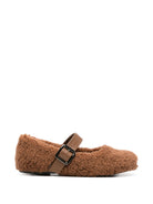 Ballerina per bambina Stella McCartney Kids marrone con cintura con fibbia TZ0C06 Z3237 307 STELLA McCARTNEY KIDS 